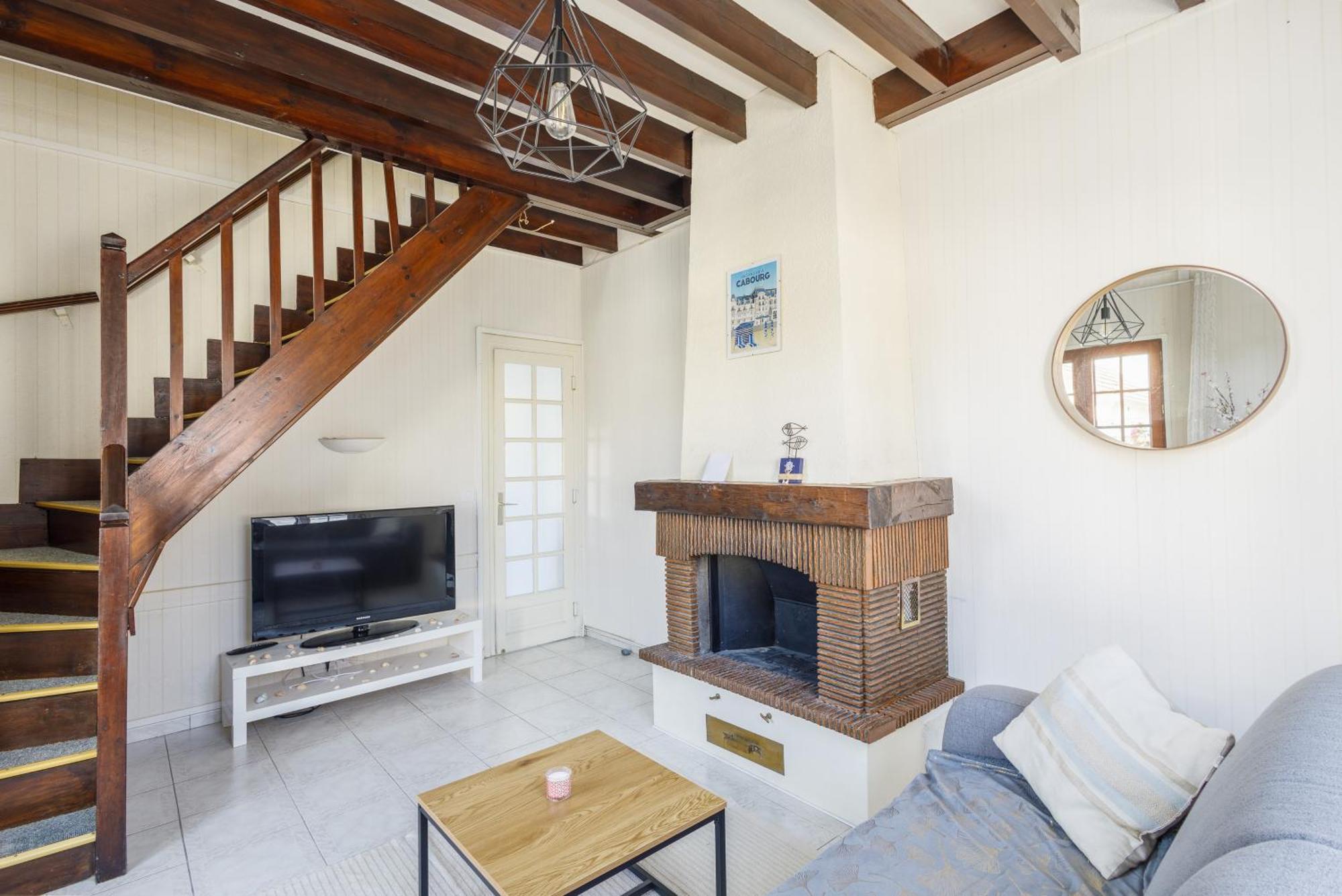 La Maison Cabourgeaise Proche Mer Екстер'єр фото